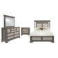 Cresswell 4-piece Queen Storage Bedroom Set Weathered Taupe