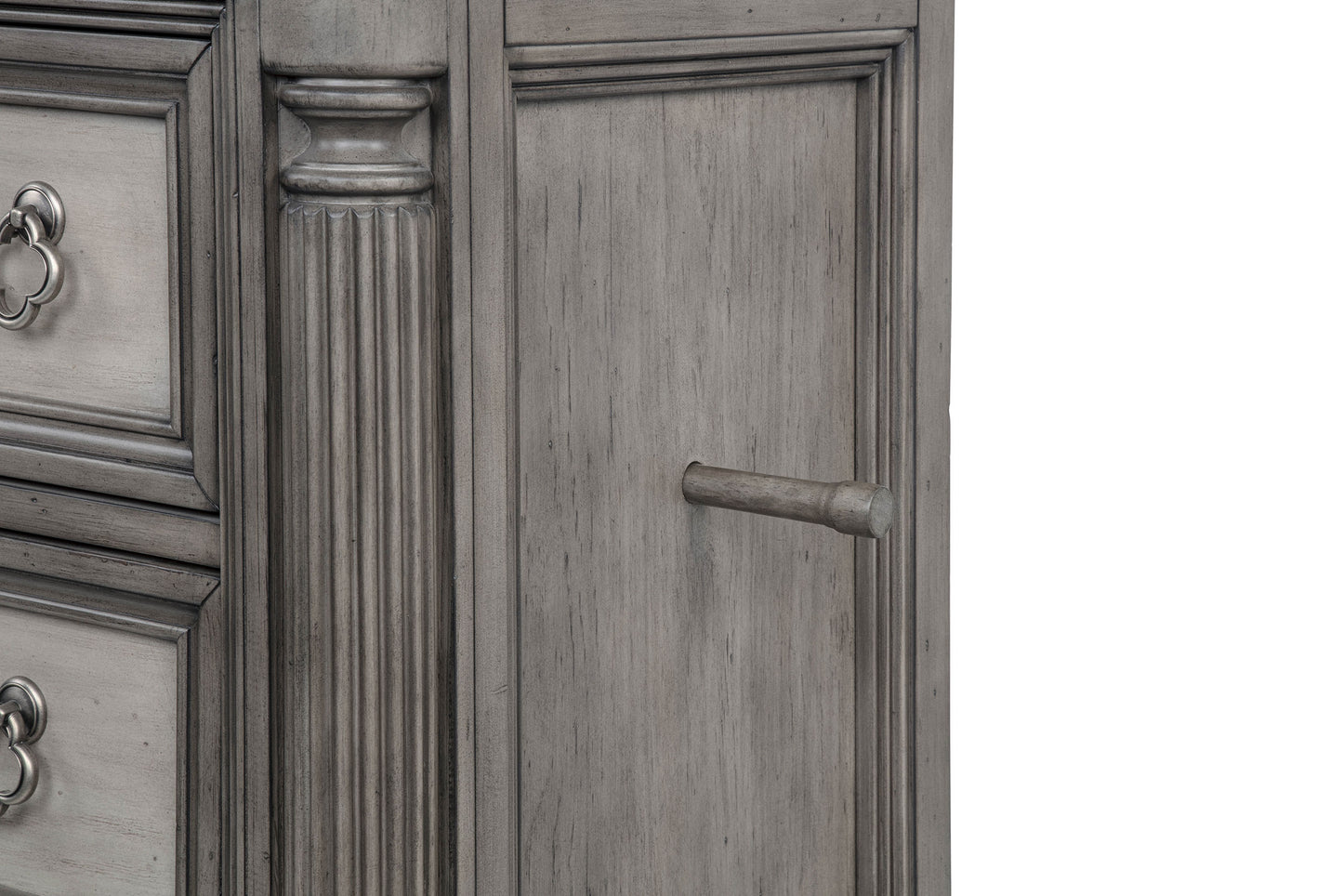 Cresswell 5-piece Queen Storage Bedroom Set Weathered Taupe