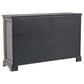 Cresswell 5-piece Eastern King Bedroom Set Weathered Taupe