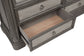 Cresswell 4-piece California King Bedroom Set Taupe