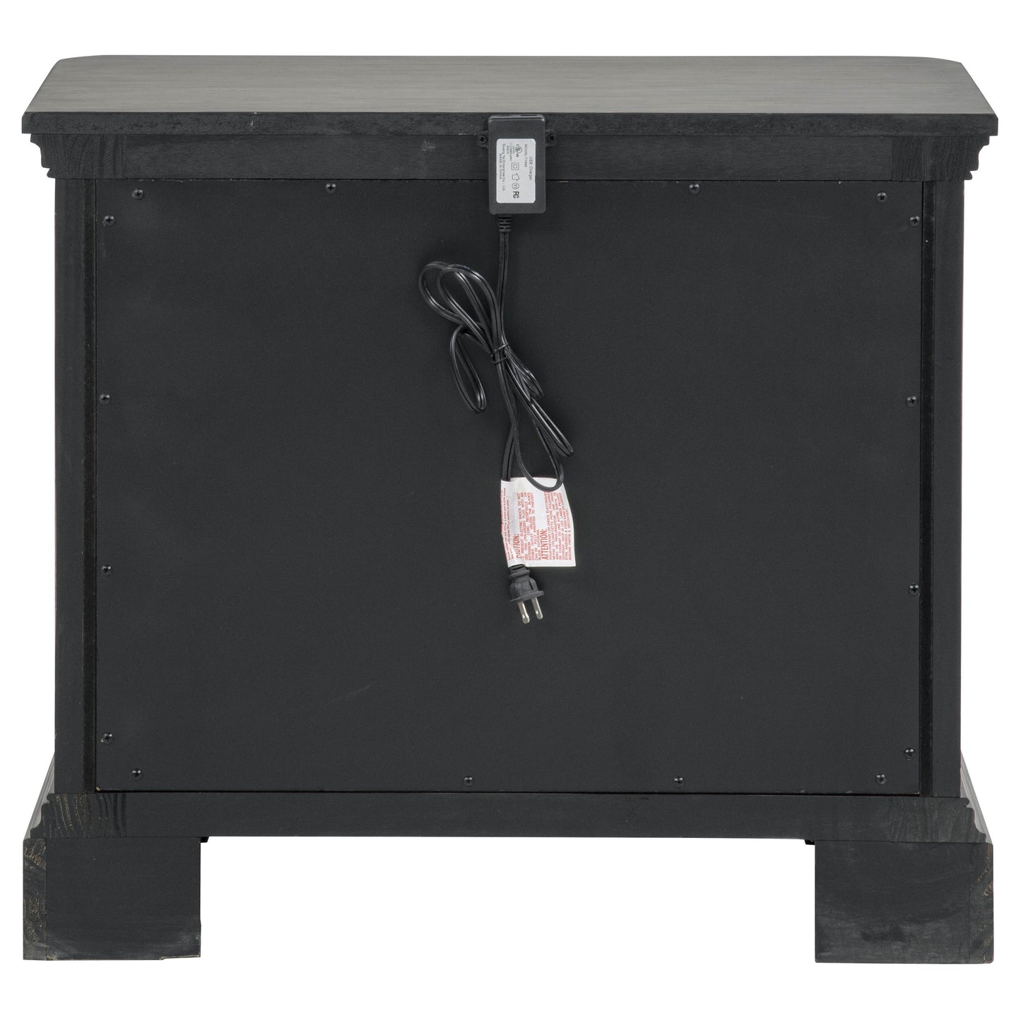 Cresswell 3-drawer Nightstand Bedside Table Weathered Taupe