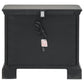Cresswell 3-drawer Nightstand Bedside Table Weathered Taupe