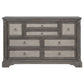 Cresswell 8-drawer Bedroom Dresser Weathered Taupe