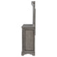 Cresswell 8-drawer Dresser with Mirror Weathered Taupe