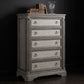 Cresswell 5-drawer Chest of Drawers Weathered Taupe