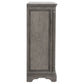 Cresswell 4-drawer Door Chest with Hidden Storage Weathered Taupe