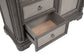 Cresswell 4-drawer Door Chest with Hidden Storage Weathered Taupe