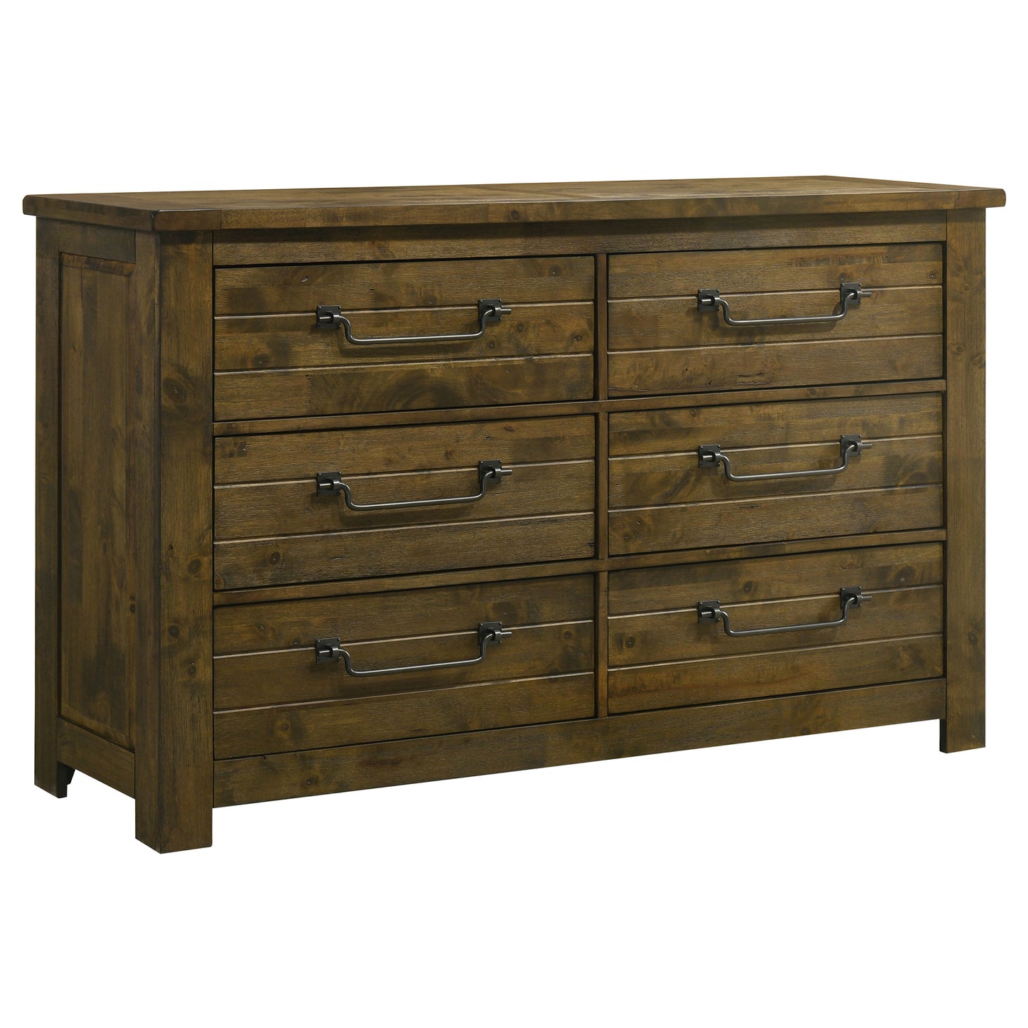 Doherty 4-piece California King Bedroom Set Rustic Brown