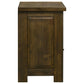 Doherty 1-drawer Nightstand Bedside Table Rustic Brown