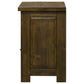 Doherty 1-drawer Nightstand Bedside Table Rustic Brown