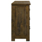 Doherty 6-drawer Bedroom Dresser Rustic Brown