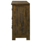 Doherty 6-drawer Bedroom Dresser Rustic Brown
