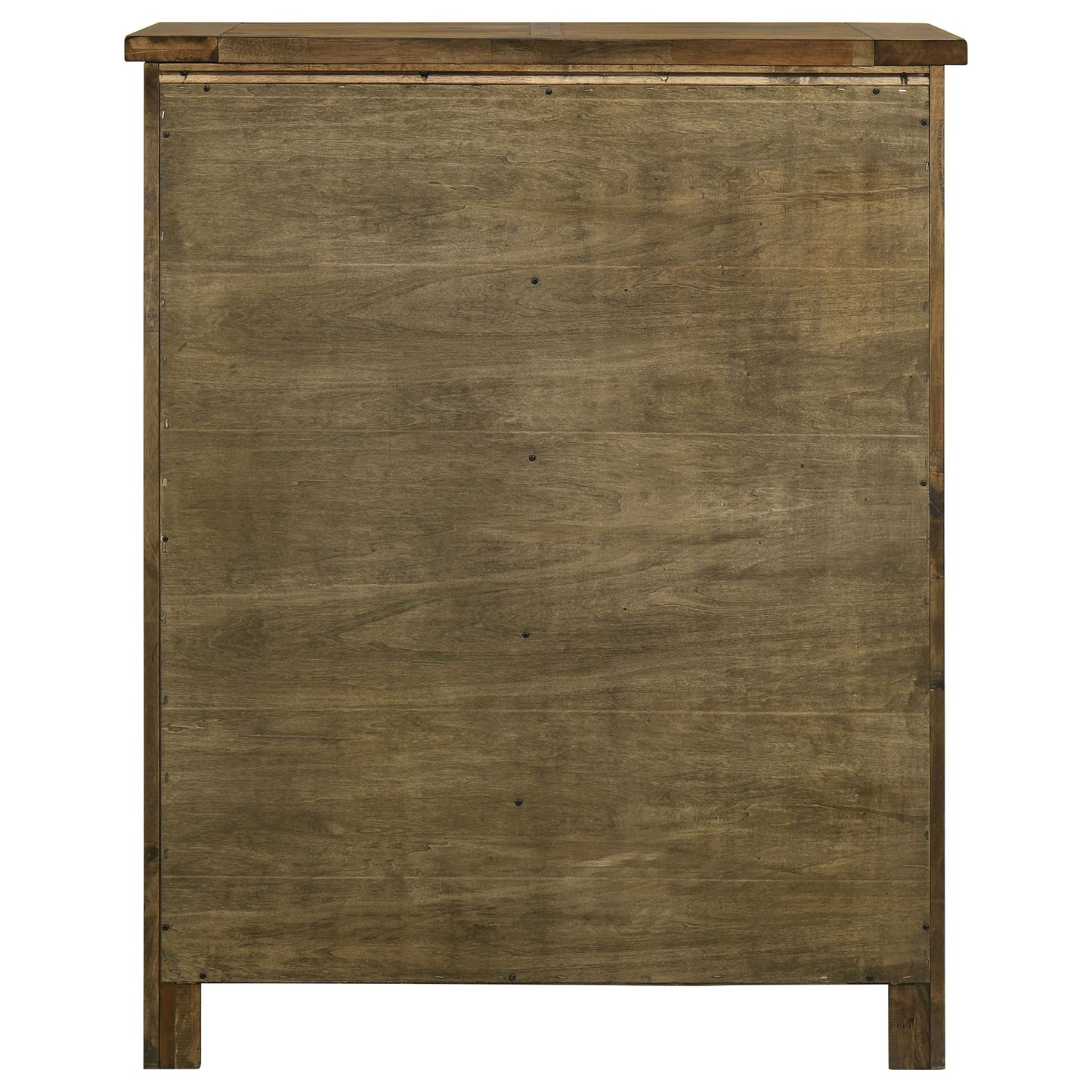 Doherty 5-drawer Chest of Drawers Rustic Brown