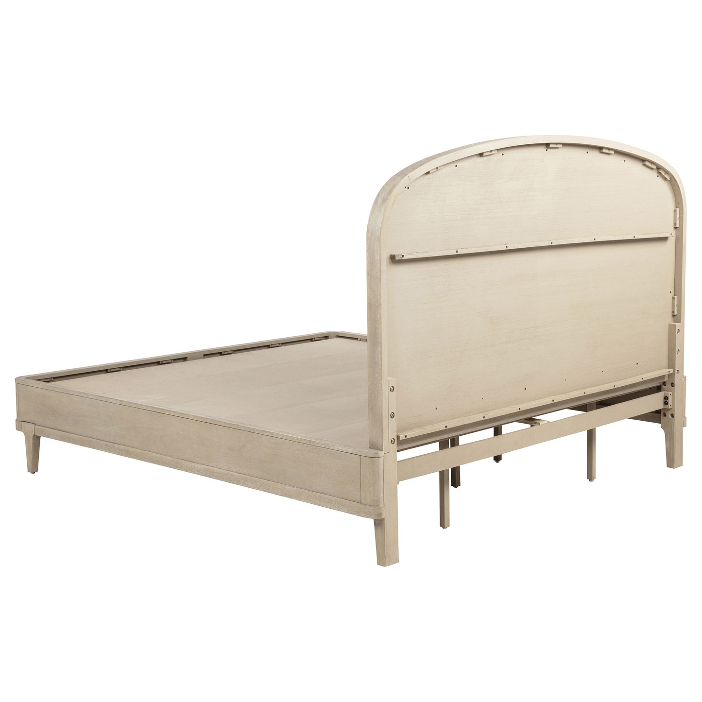 Lucaire Eastern King Upholstered Panel Bed Sandstone