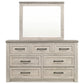 DRESSER WITH MIRROR