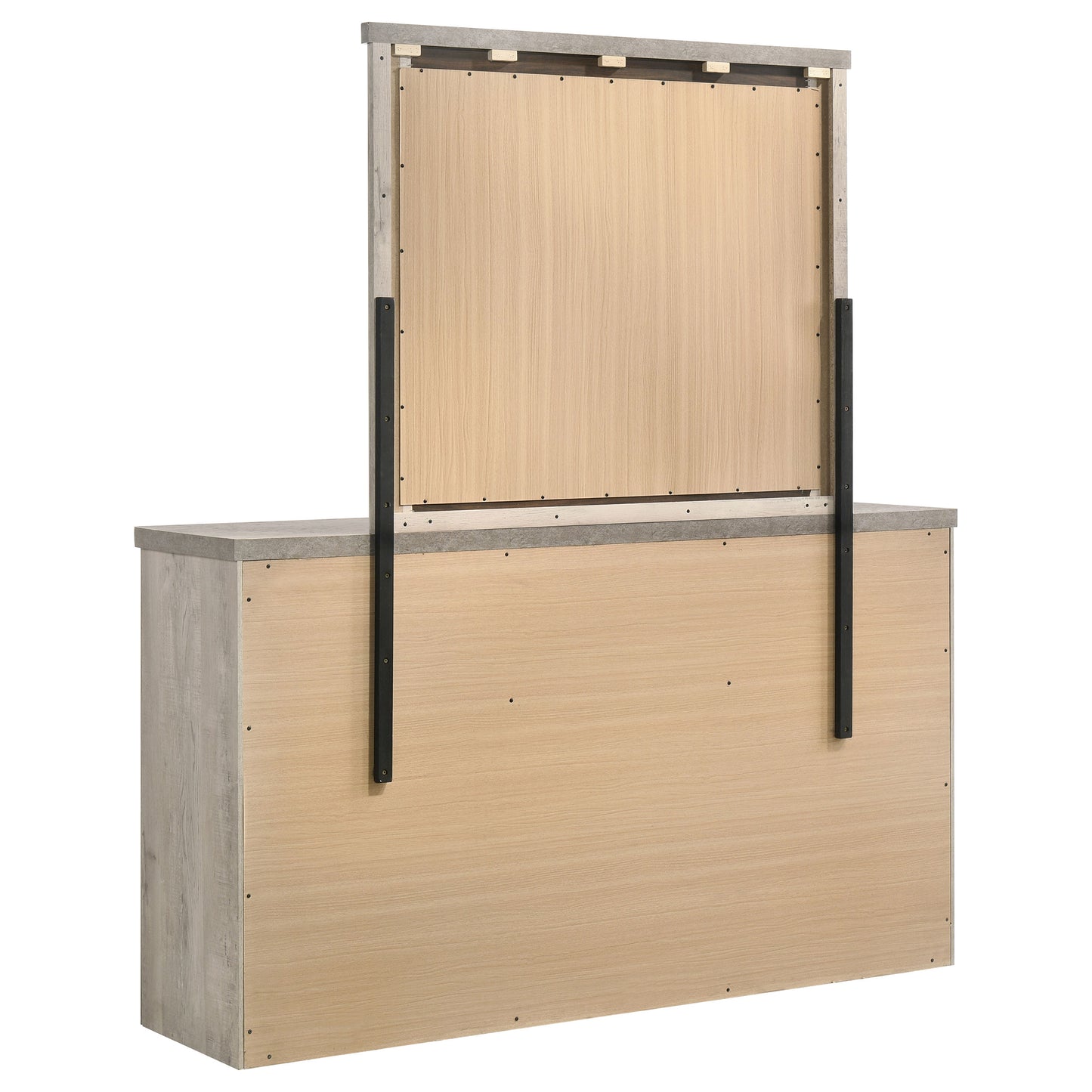 DRESSER WITH MIRROR