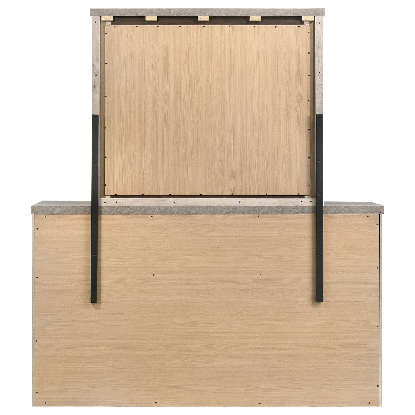 DRESSER WITH MIRROR