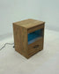 Fabre 1-drawer Extendable Top Nightstand Bedside Table Mango