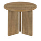 Aragon 2-Piece Round Coffee and End Table Set Mango