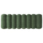 Summer Chenille Upholstered Channel Accent Bench Green