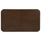 Faulkner 84-inch Extension Wood Dining Table Brown Oak
