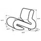 HP0426 Accent Chair Black