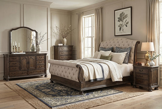 Lysandra - 5 Pc Queen Bedroom Set