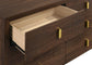 Etienne 5-piece Queen Bedroom Set Walnut