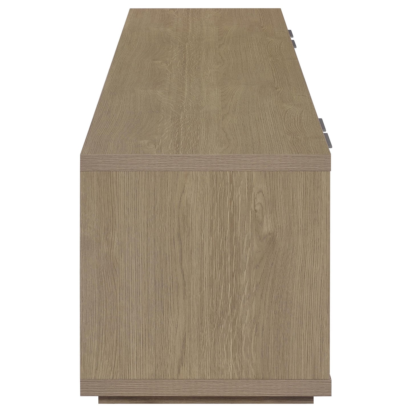 Ingram 4-Door TV Stand for TVs up to 85 Inches Latte