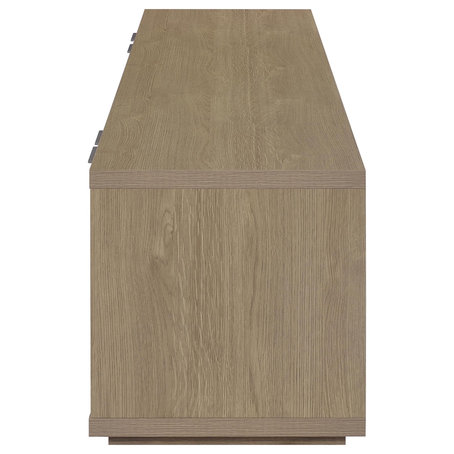 Ingram 4-Door TV Stand for TVs up to 85 Inches Latte