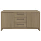 Amery 3-drawer Accent Storage Cabinet Console Latte