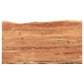 Sherman 71-inch Live Edge Dining Table Natural Acacia