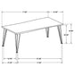 Sherman 71-inch Live Edge Dining Table Natural Acacia