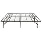 Kramer Eastern King Folding Metal Platform Bed Frame Black