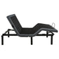 Weston Queen Dual-Motor Massage Adjustable Bed Base in Black and Grey