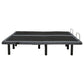Weston Split Eastern King Massage Adjustable Bed Base in Black and Grey