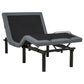 Weston Twin Dual-Motor Massage Adjustable Bed Base in Black and Grey