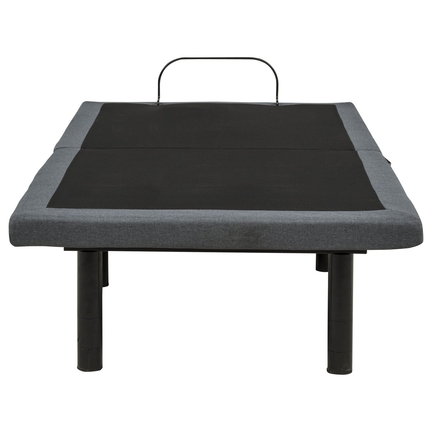 Weston Twin Dual-Motor Massage Adjustable Bed Base in Black and Grey