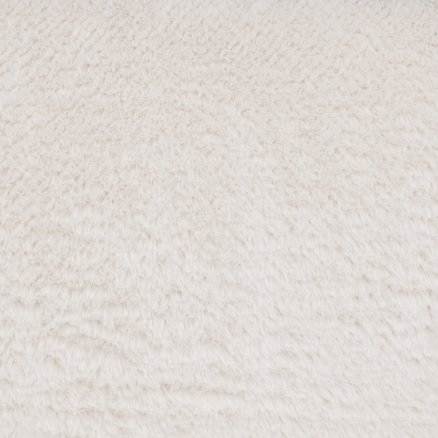 Hudson Faux Fur Swivel Accent Chair Ecru