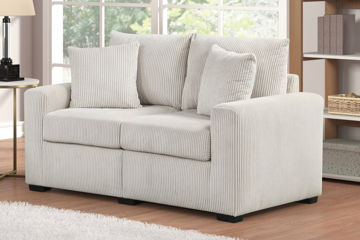Summer Beige Loveseat