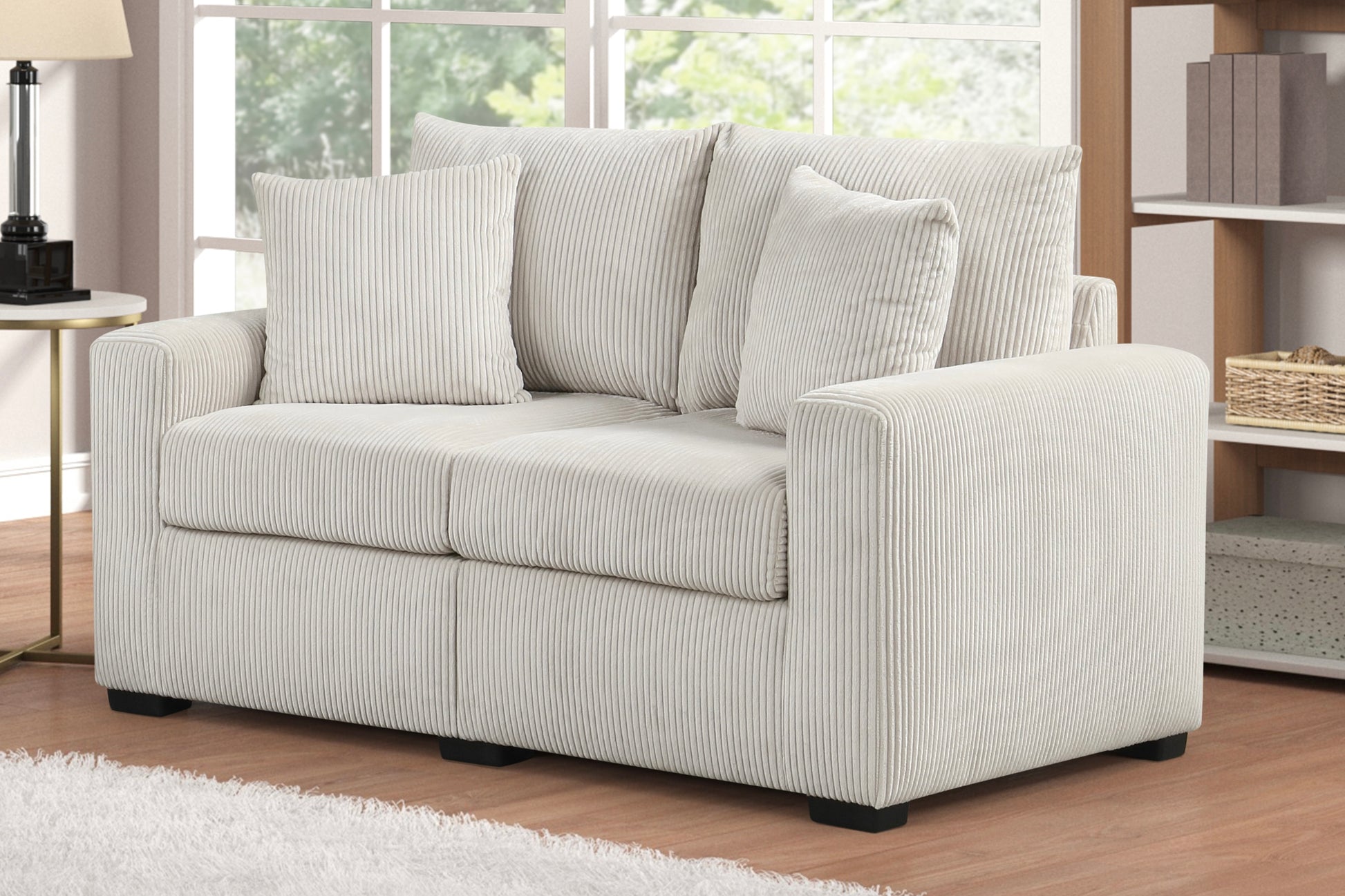 Summer Beige Loveseat
