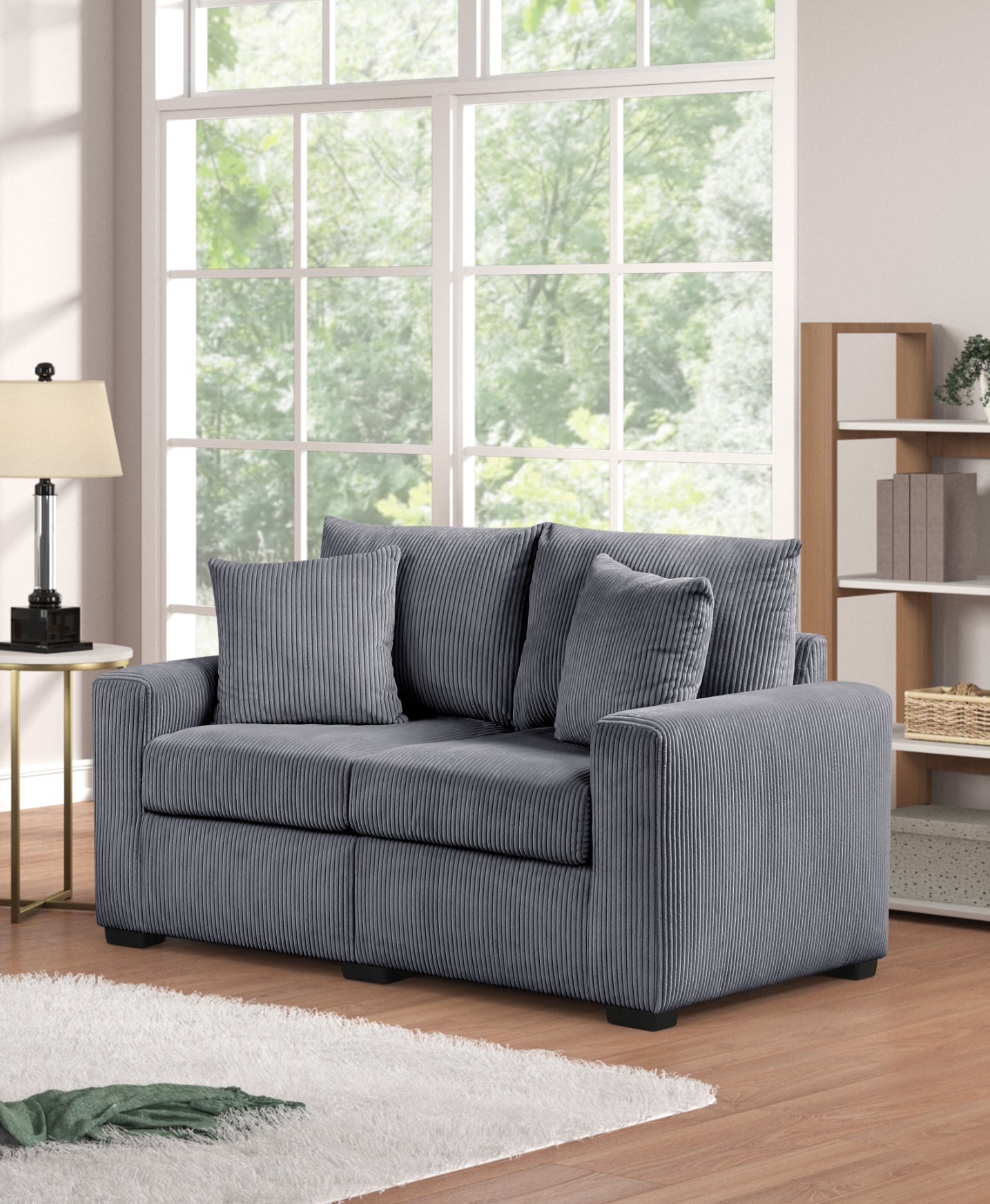 Summer Grey Loveseat