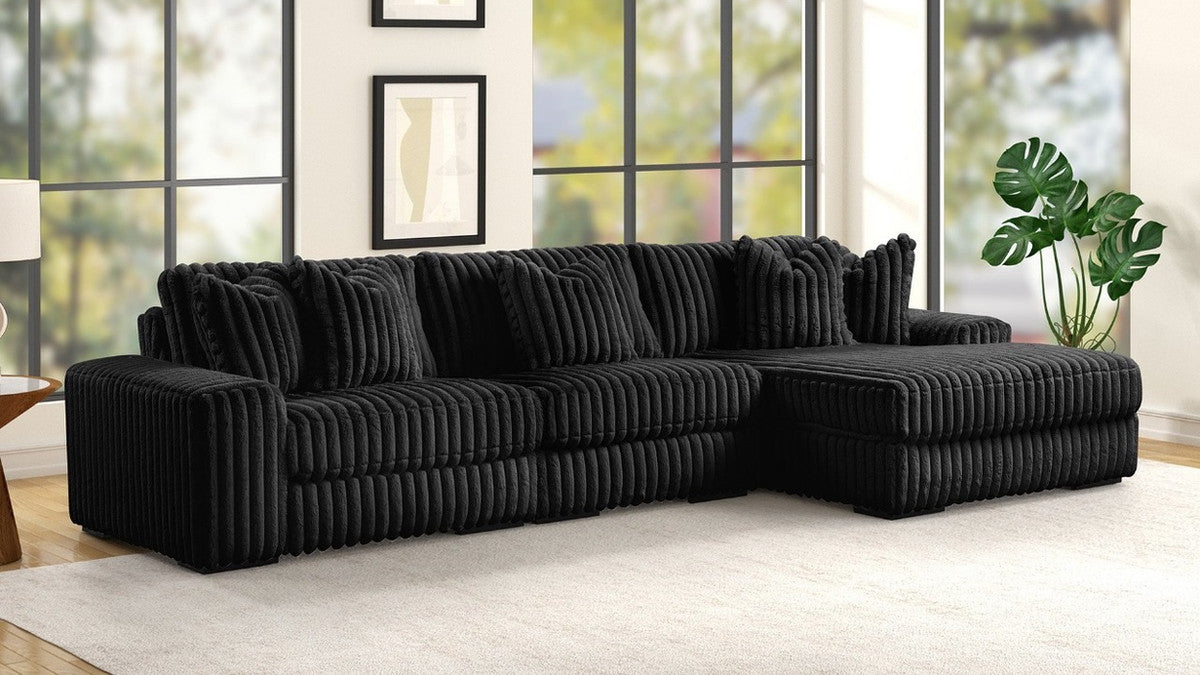 Sunday RAF Black sectional