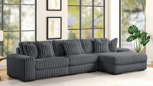Sunday RAF Dark Grey sectional