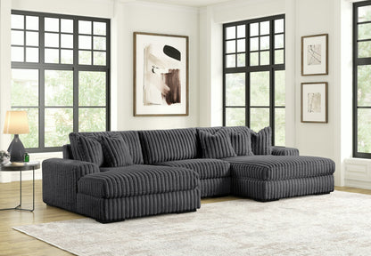 Sylvia Dark Grey sectional