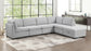 Thomas Light Grey modular sectional