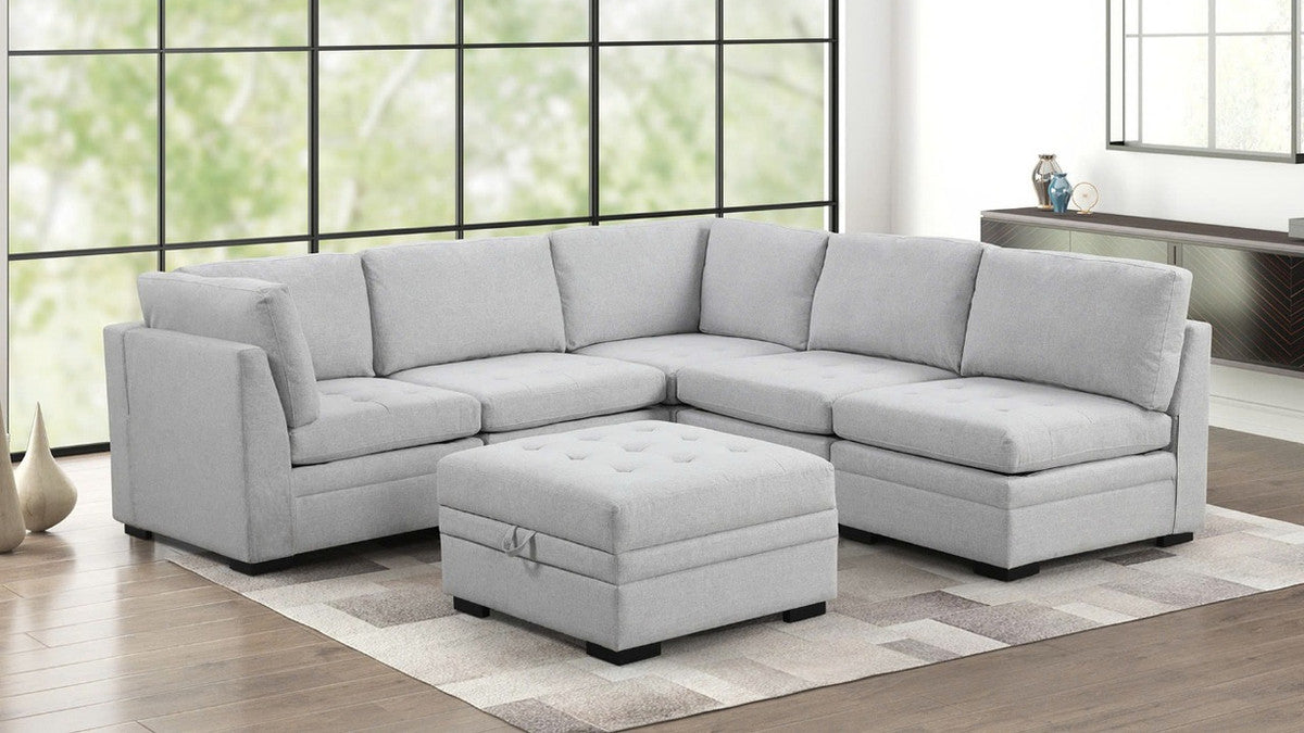 Thomas modular sectional detail