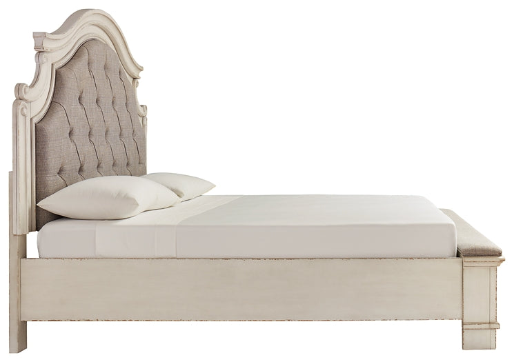 Realyn California King Upholstered Bed