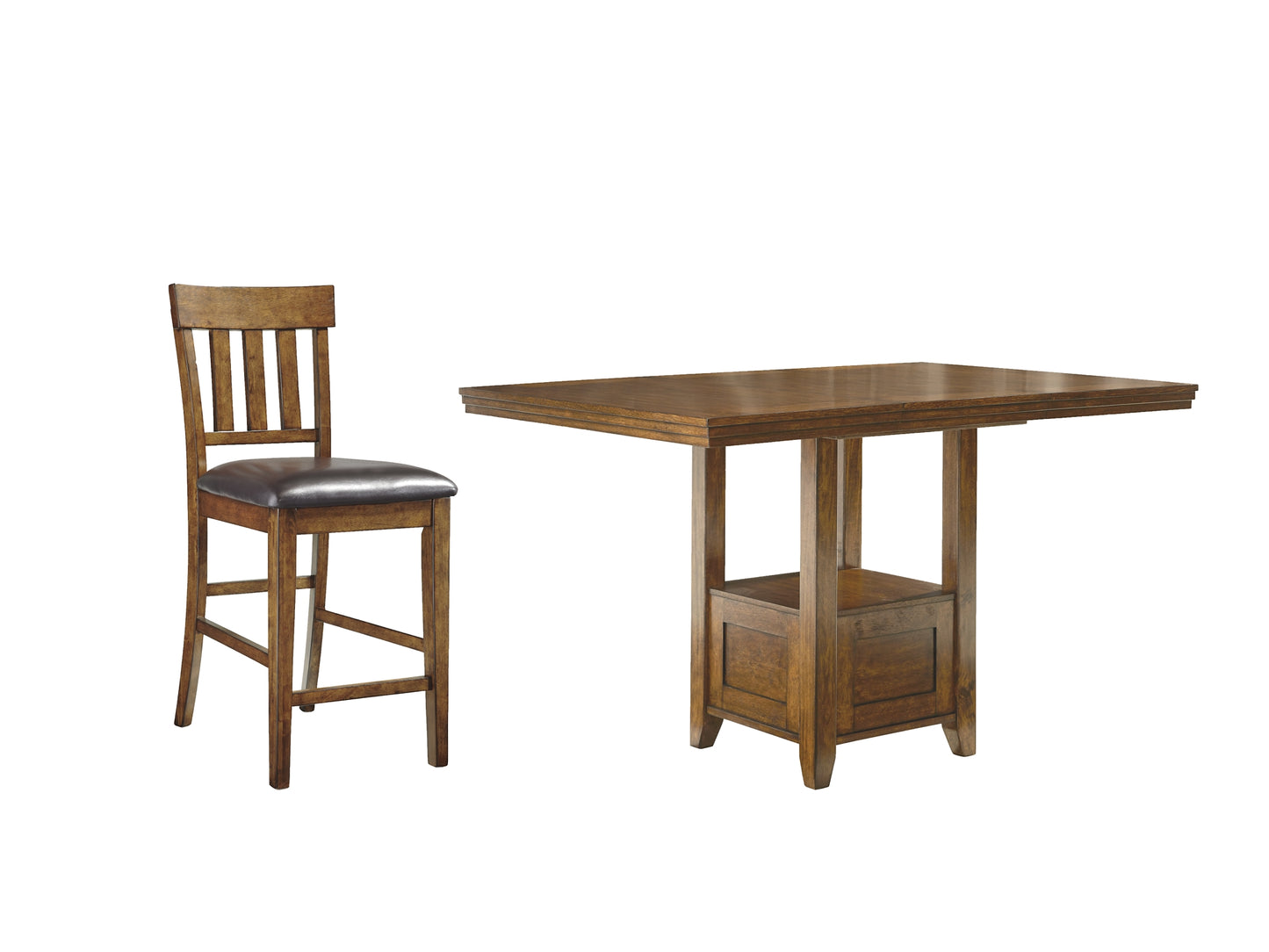 Ashley Express - Ralene Counter Height Dining Table and 6 Barstools