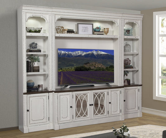PROVENCE 4PC ENTERTAINMENT WALL